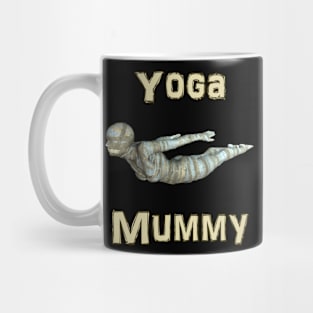 Yoga Mummy Locust Pose Mug